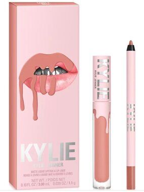 KYLIE Matte Lip Kit - 802 Candy by Kylie Cosmetics -Liquid Lipstick & Lip Liner